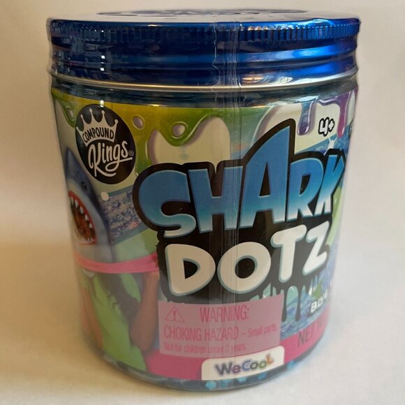 Compound Kings  - Blue Shark Dotz Slime -  NEW - MUST BE BUNDLED, MARKED DOWN - Picture 1 of 5